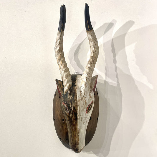 Ram Head Mask - Ivory Coast
